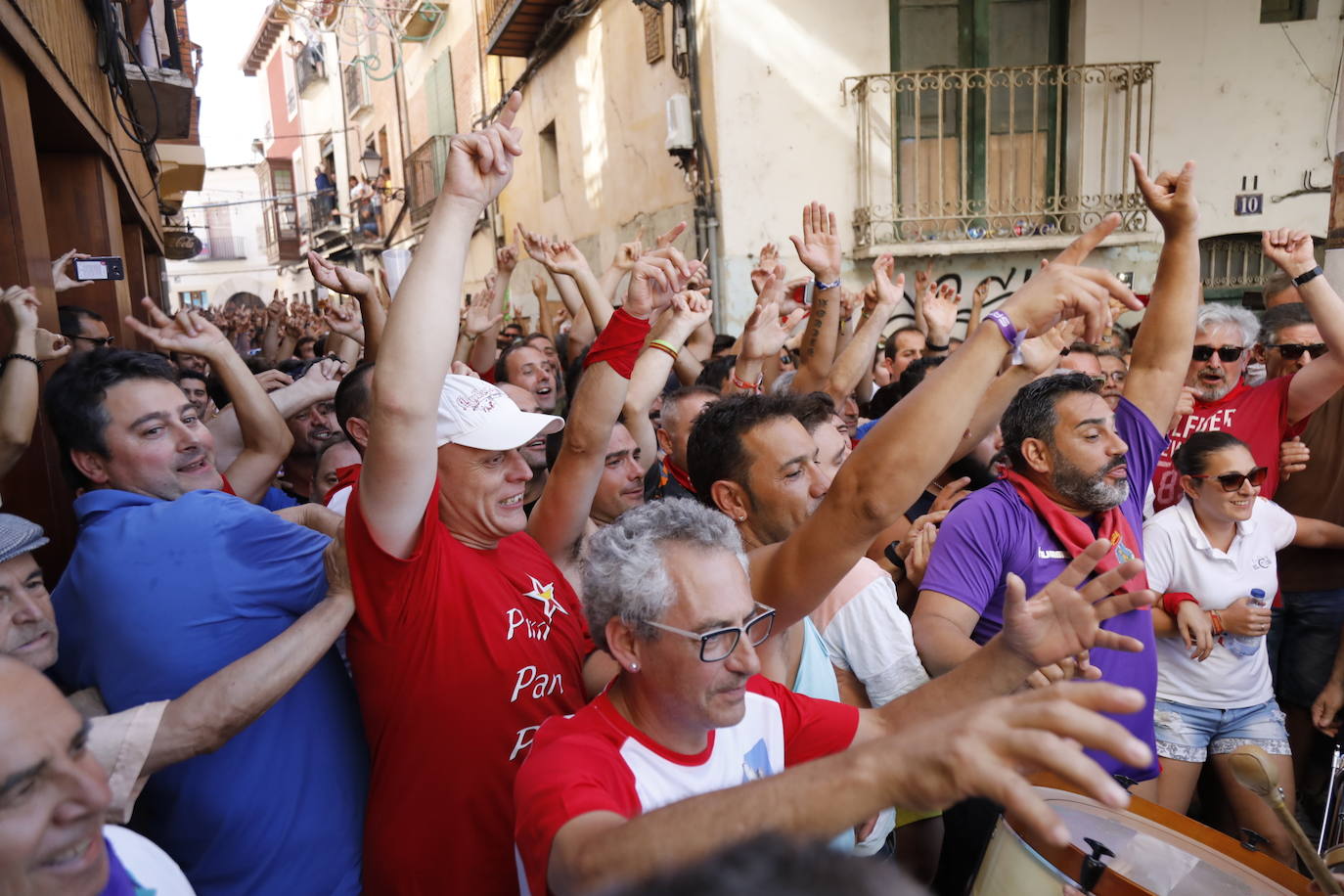 Fotos: Primer &#039;chúndara&#039; en las fiestas de Peñafiel 2019