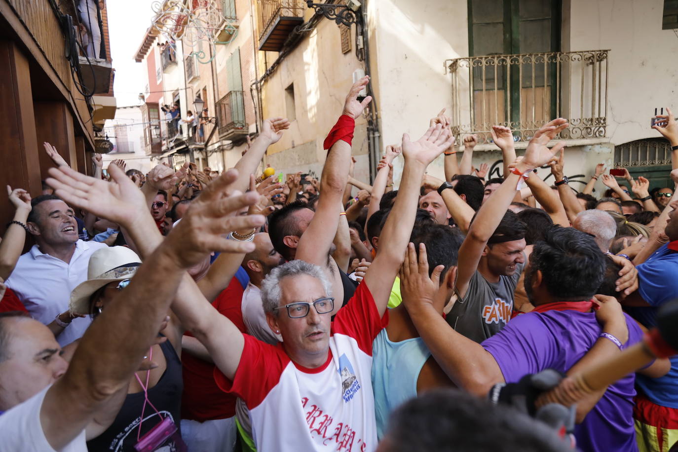 Fotos: Primer &#039;chúndara&#039; en las fiestas de Peñafiel 2019