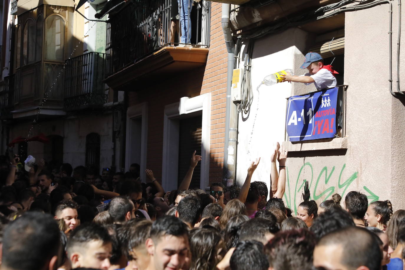 Fotos: Primer &#039;chúndara&#039; en las fiestas de Peñafiel 2019