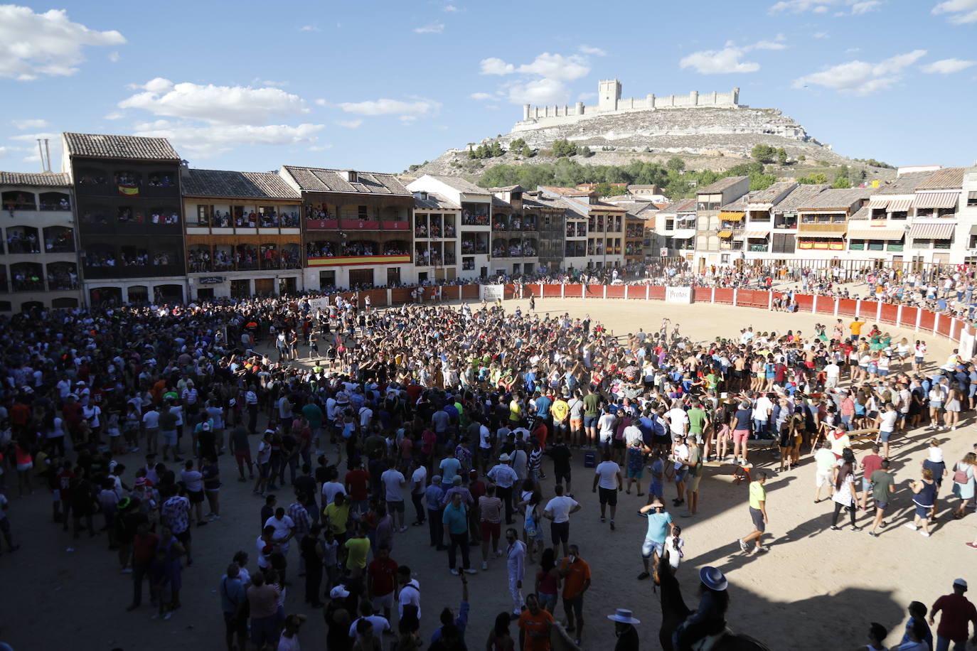 Fotos: Primer &#039;chúndara&#039; en las fiestas de Peñafiel 2019