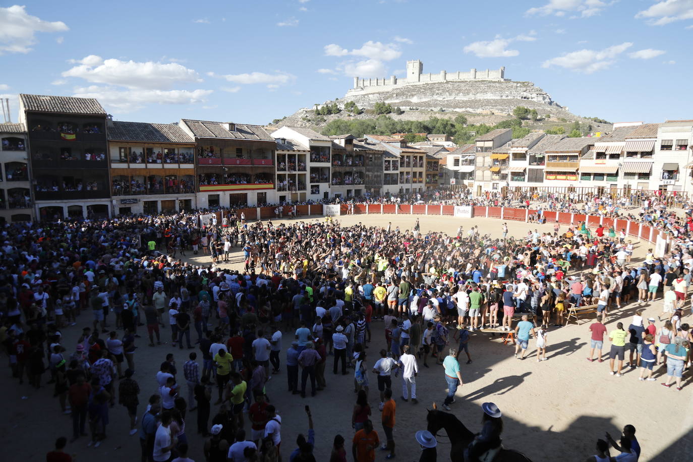 Fotos: Primer &#039;chúndara&#039; en las fiestas de Peñafiel 2019