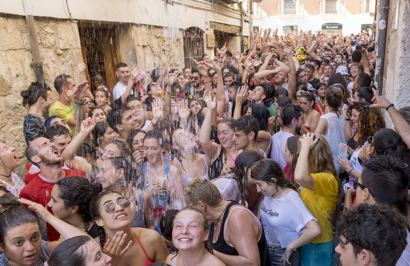 Fotos: Primer &#039;chúndara&#039; en las fiestas de Peñafiel 2019