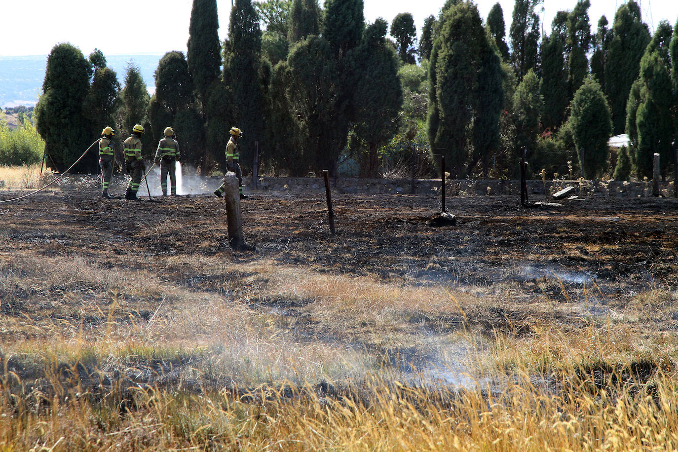 Fotos: Incendio en Otero de Herreros