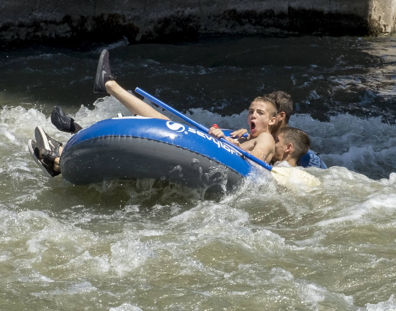 Fotos: Descenso en balsas en Cabezón de Pisuerga