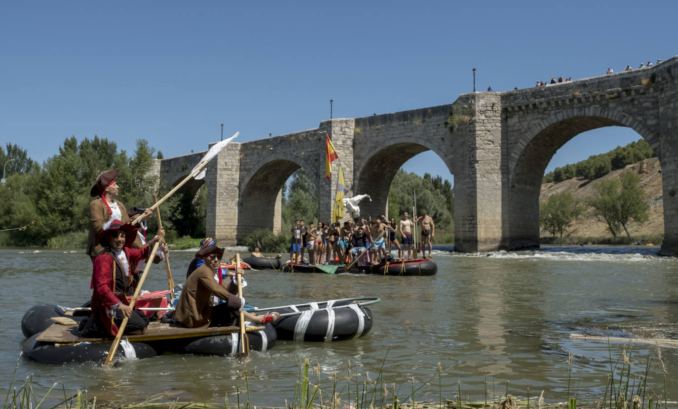 Fotos: Descenso en balsas en Cabezón de Pisuerga