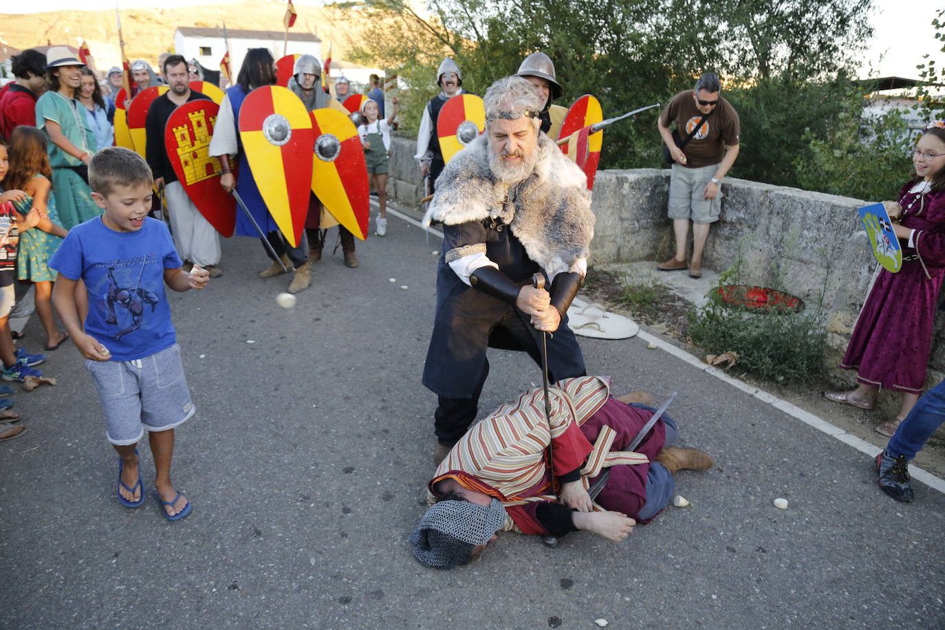 Fotos: Batalla nabal en Monzón