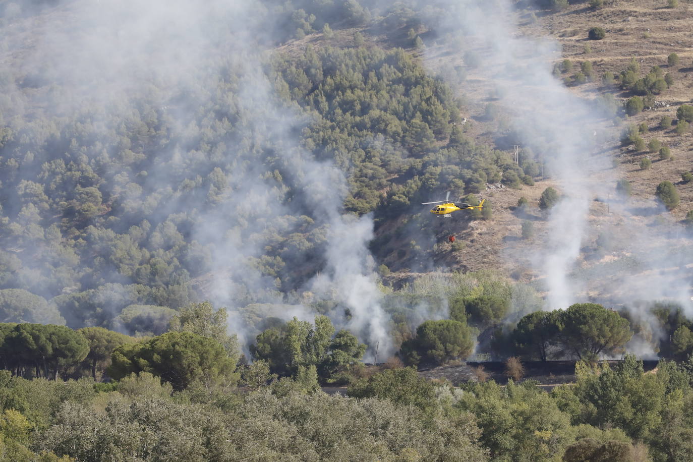 Fotos: Incendio en Bocos de Duero