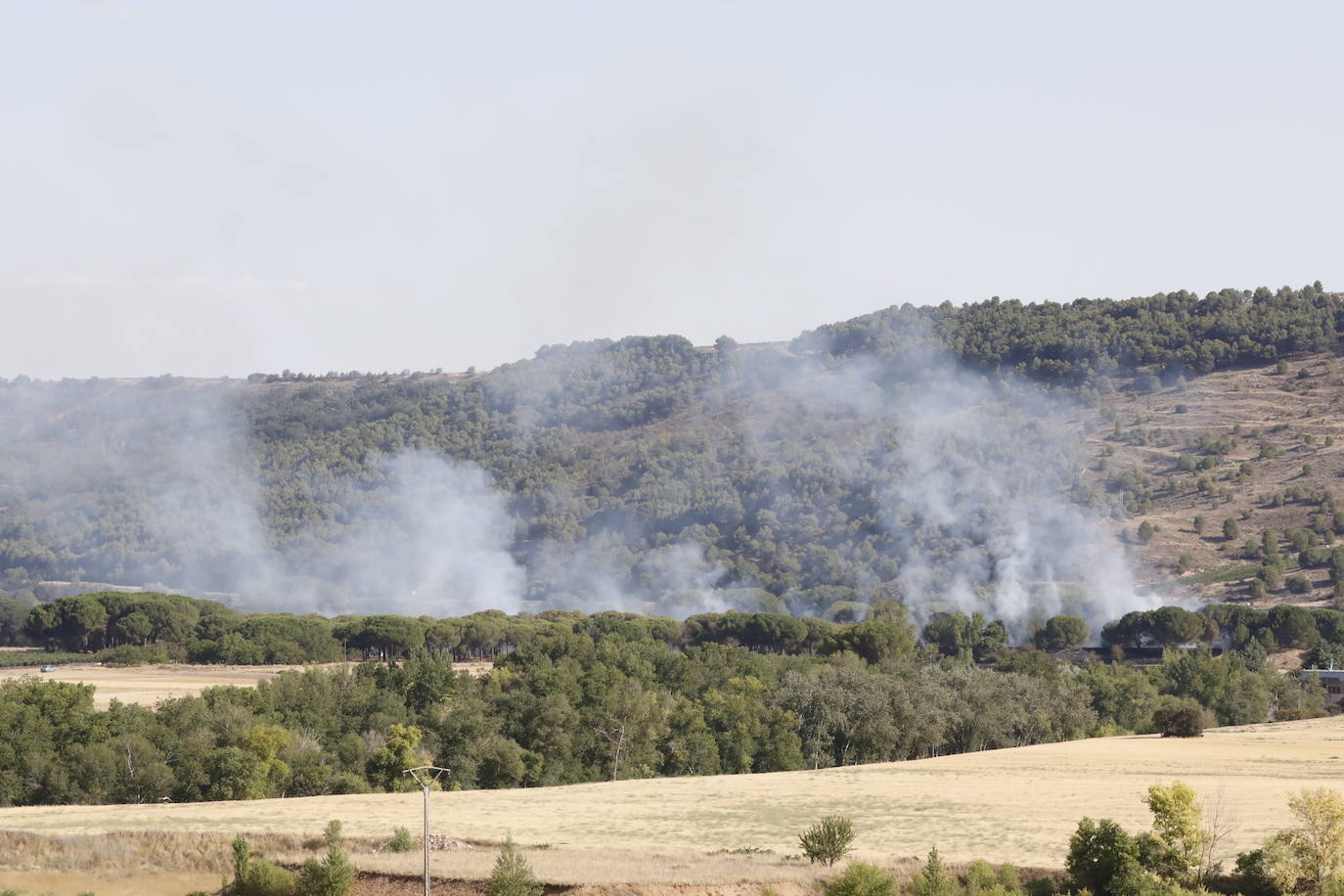 Fotos: Incendio en Bocos de Duero