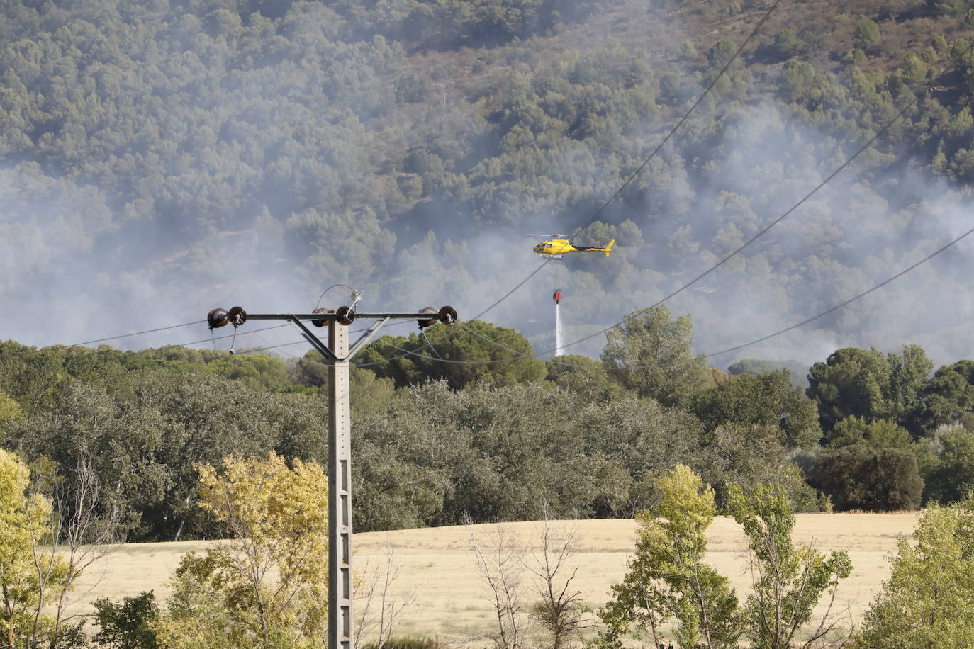 Fotos: Incendio en Bocos de Duero