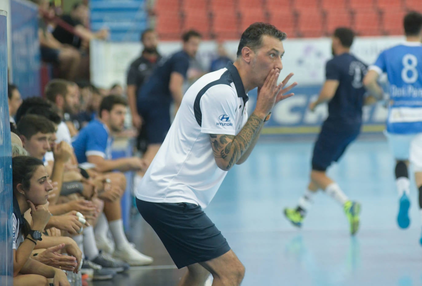 Fotos: Partido de pretemporada entre el Recoletas y el BM Zamora