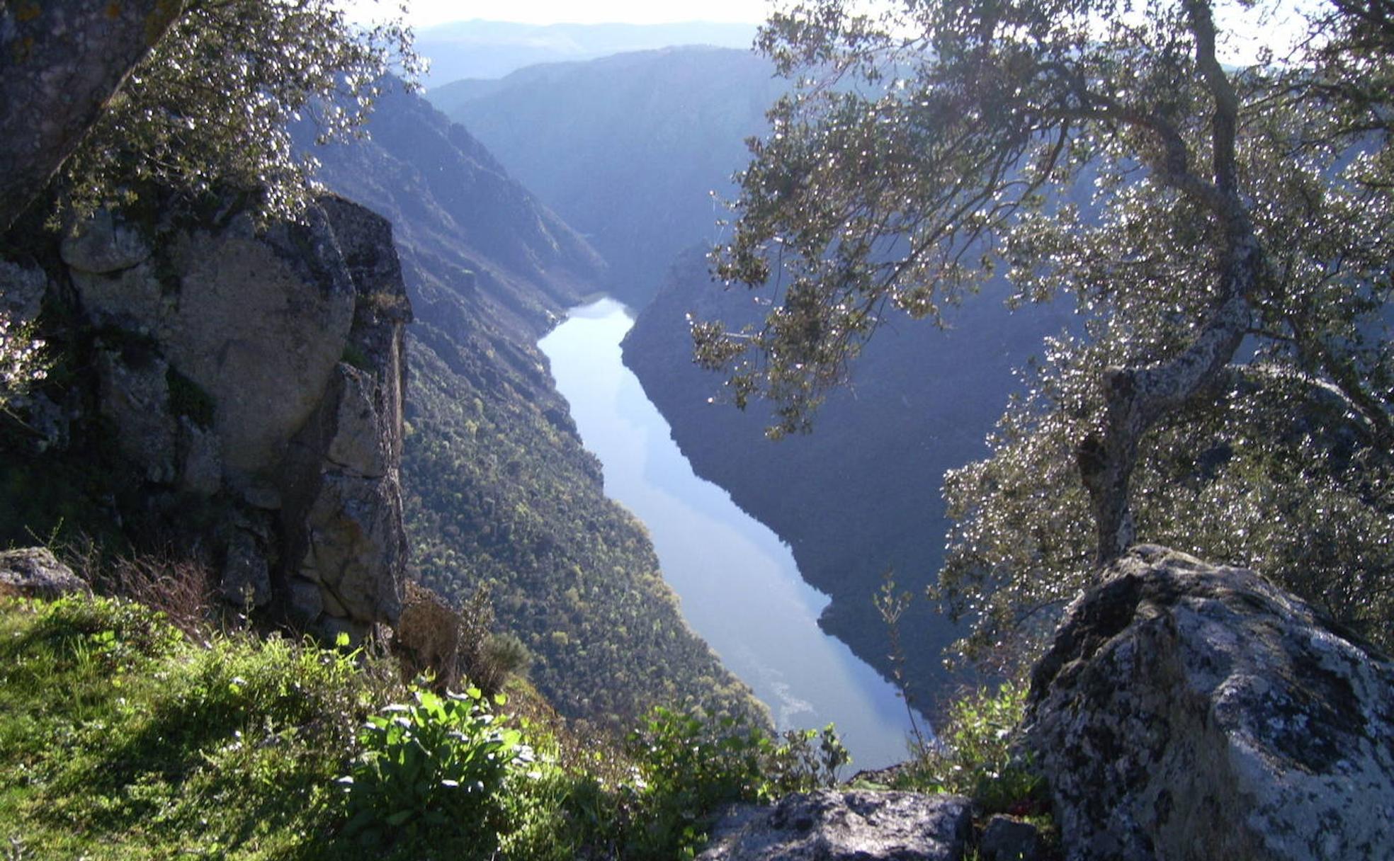 Mirador de la Code de Mieza, en el Parque Natural Arribes de Duero, en la provincia de Salamanca.