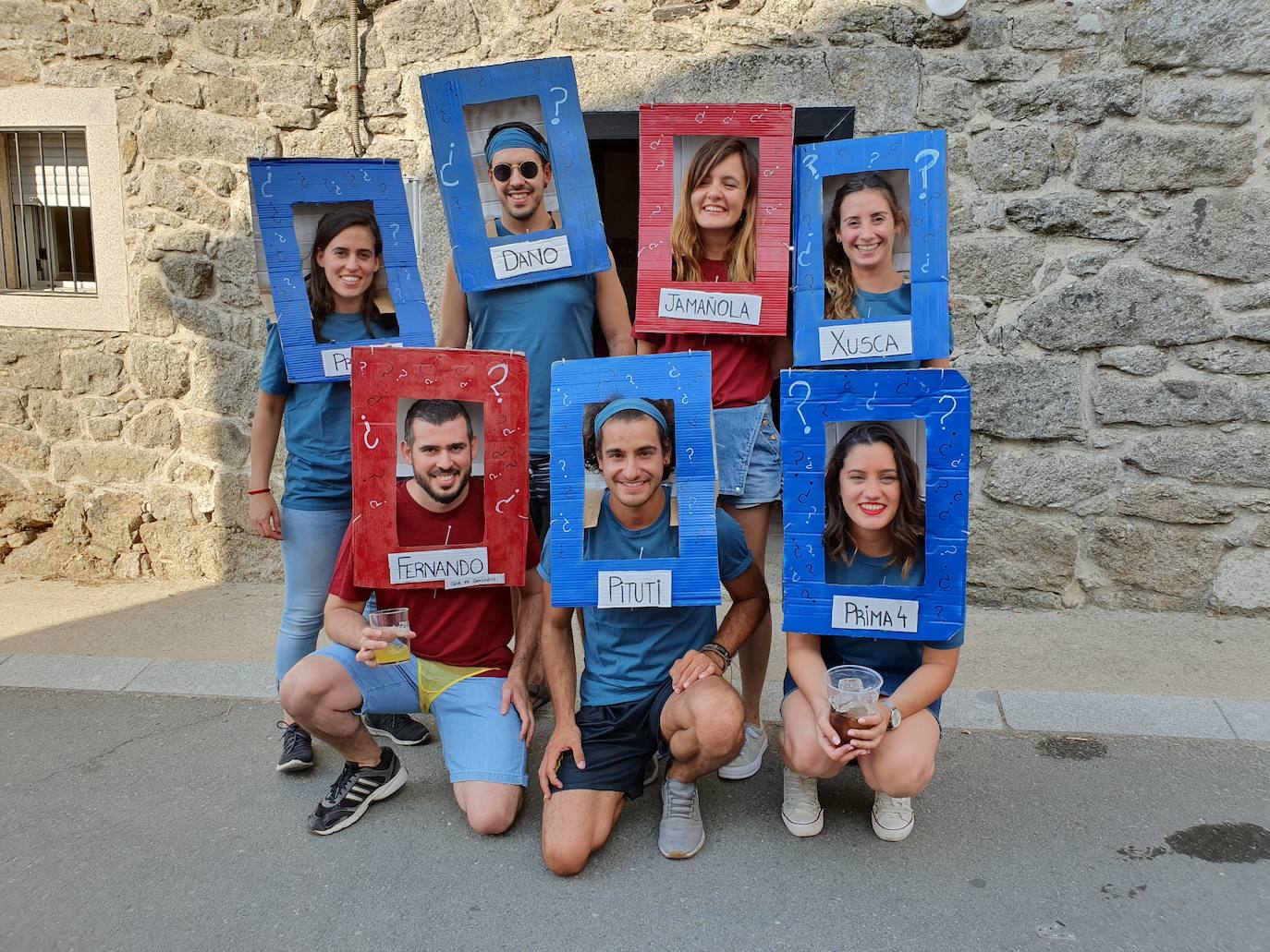 Fotos: Desfile de peñas en Los Santos