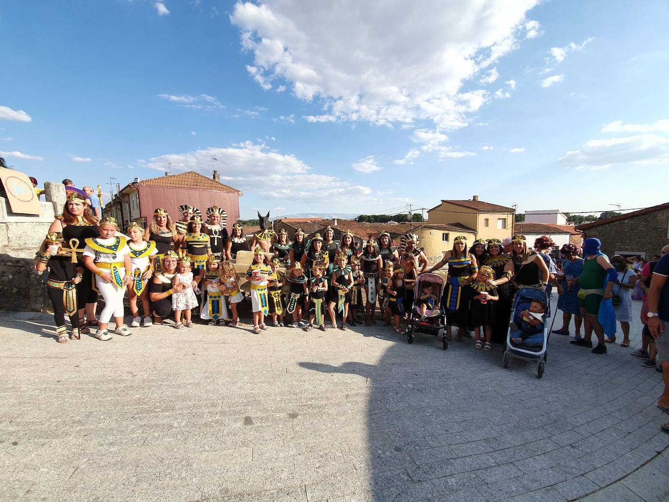 Fotos: Desfile de peñas en Los Santos