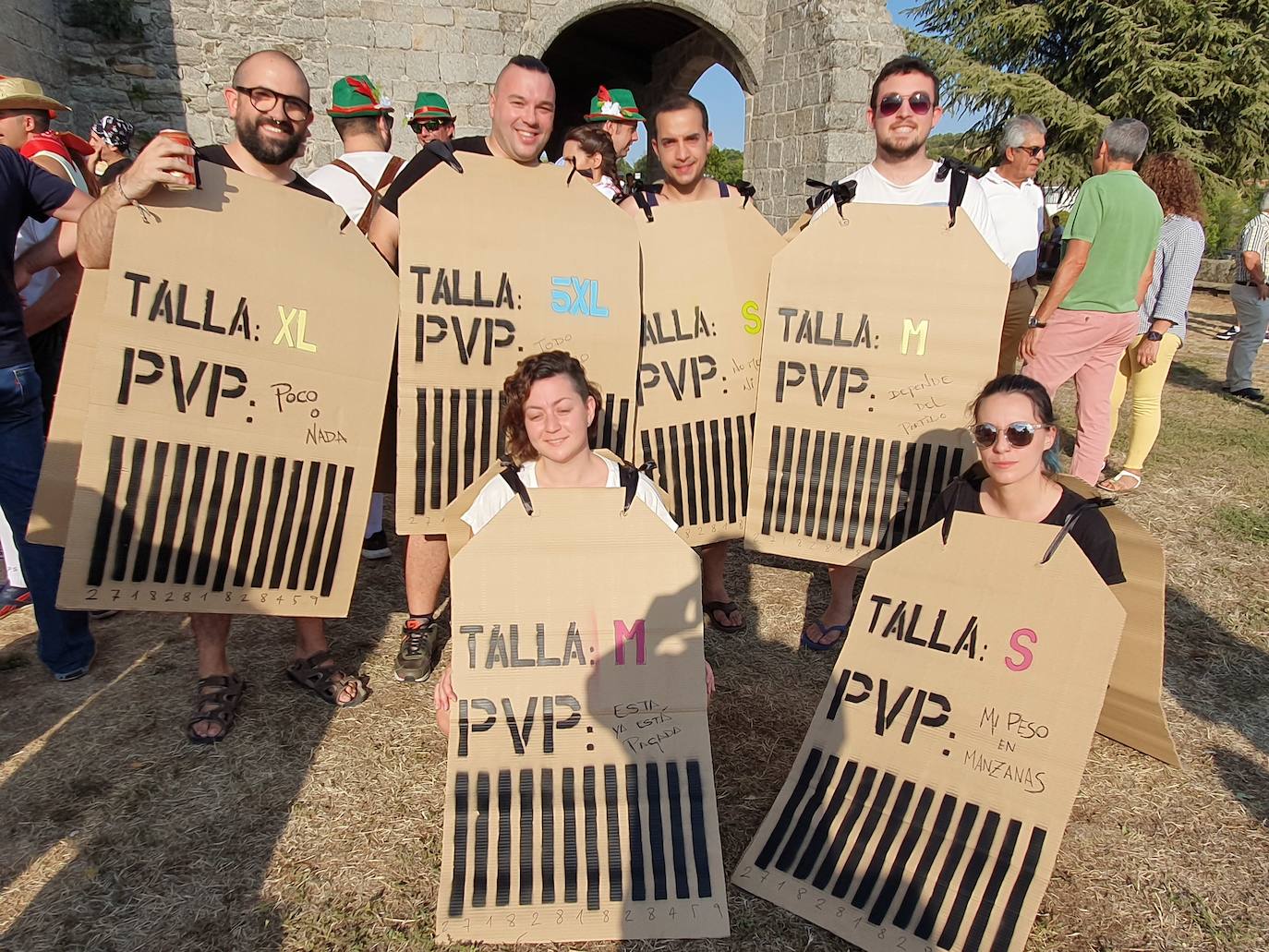 Fotos: Desfile de peñas en Los Santos