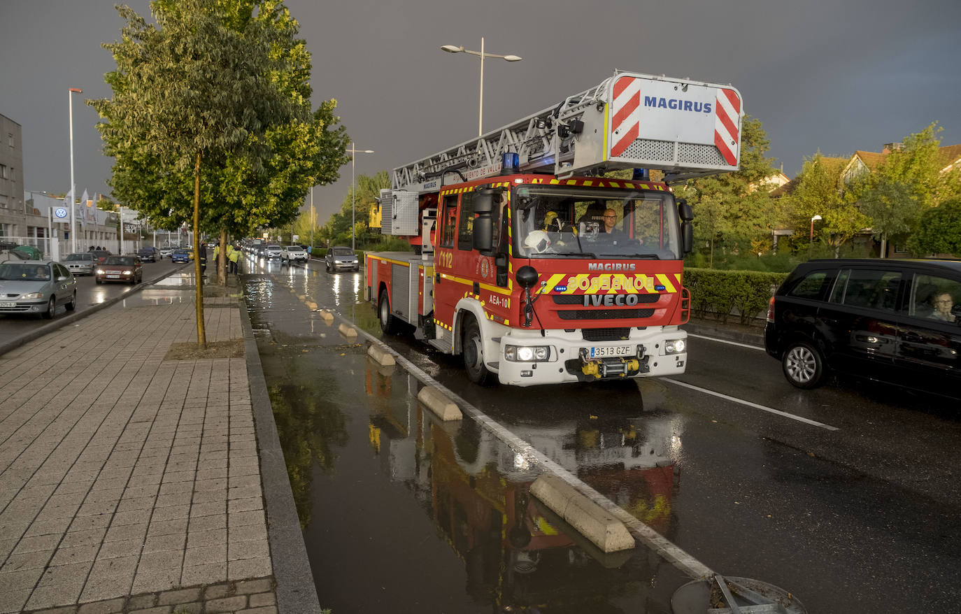 Tormentas en Valladolid