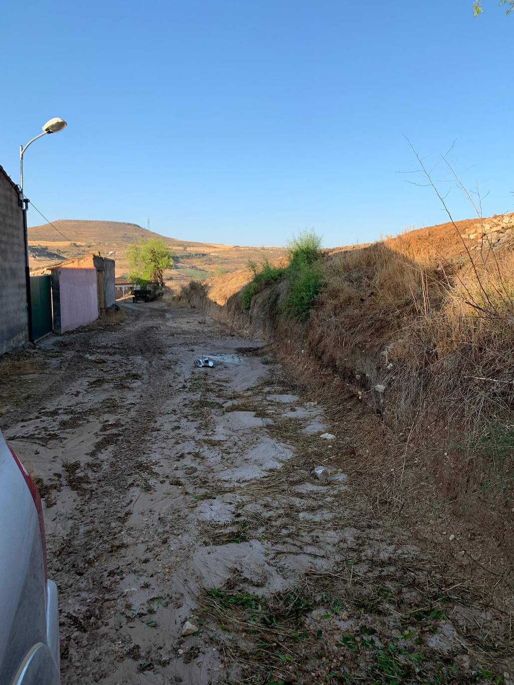 Fotos: Imágenes de Castrillo tras las tormentas