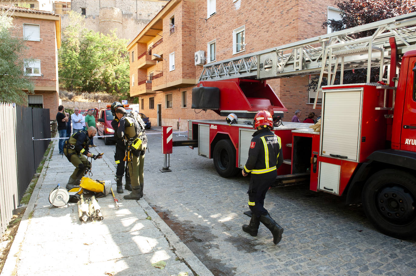 Fotos: Trabajos en el Socavón de San Millán