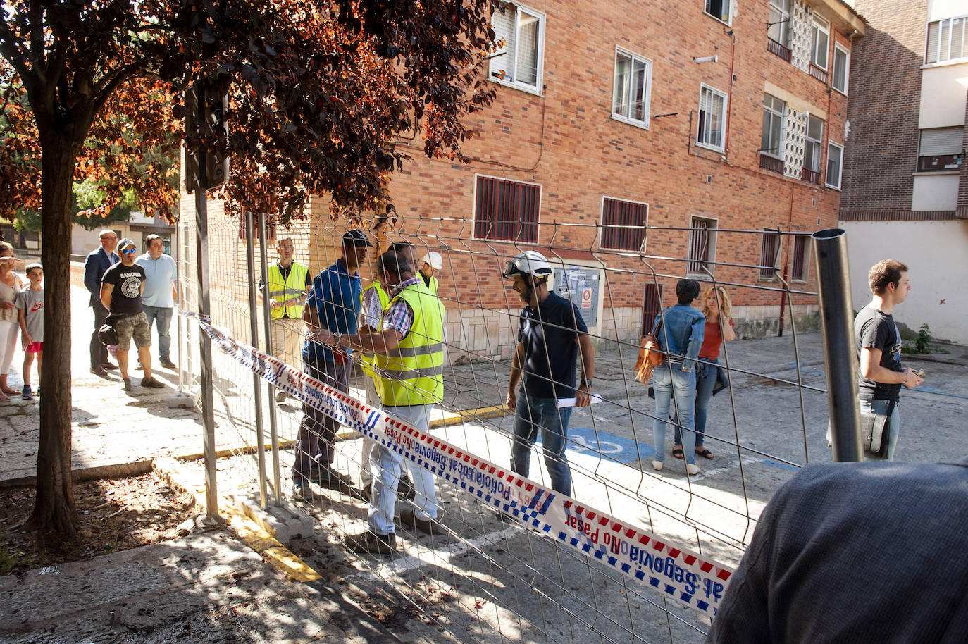 Fotos: Trabajos en el Socavón de San Millán