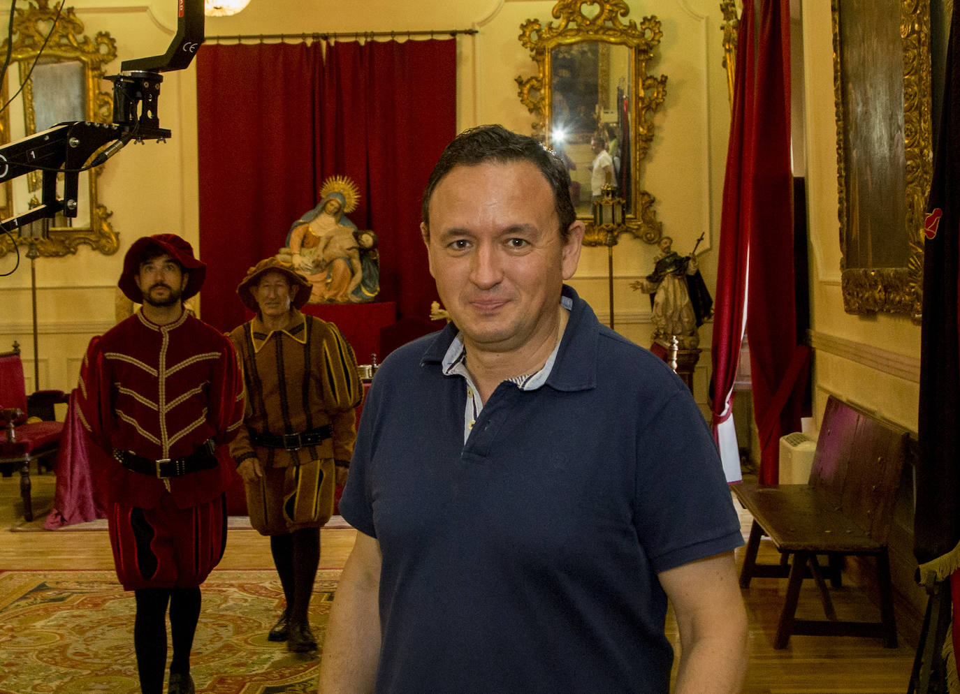 Fotos: La cofradía de Las Angustias recreará sus 450 años en un montaje multimedia en el Zorrilla