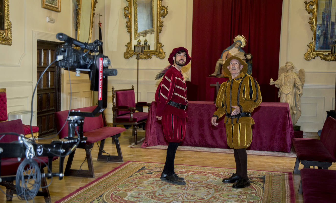 Fotos: La cofradía de Las Angustias recreará sus 450 años en un montaje multimedia en el Zorrilla
