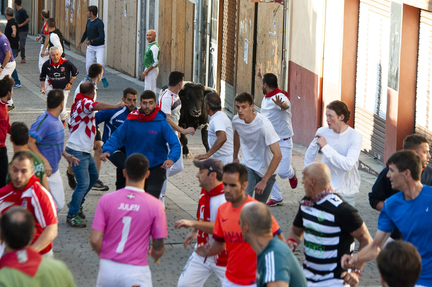 Fotos: Cuarto encierro de Cuéllar