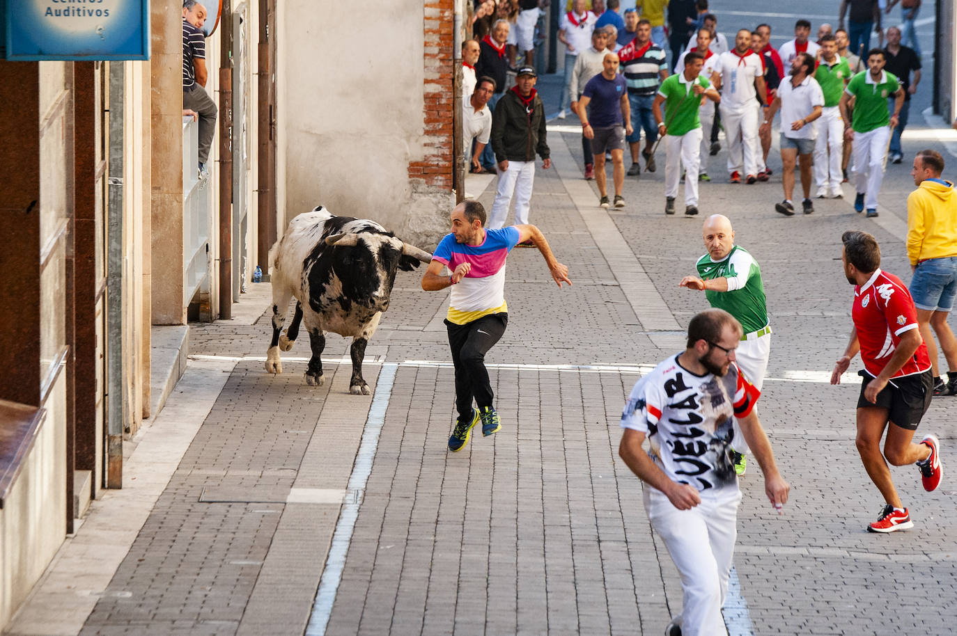 Fotos: Cuarto encierro de Cuéllar