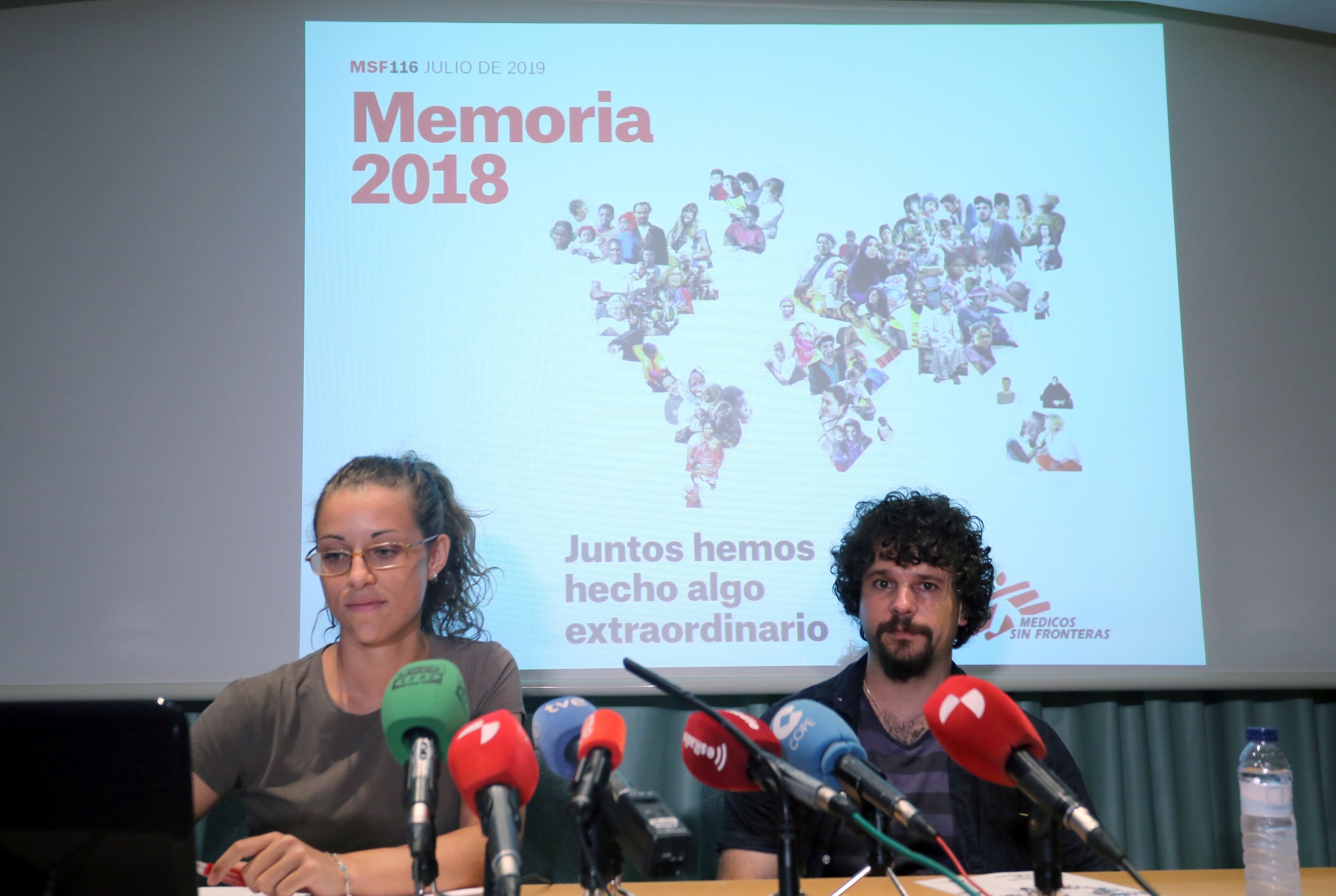 Médicos Sin Fronteras presenta su memoria de actividades.