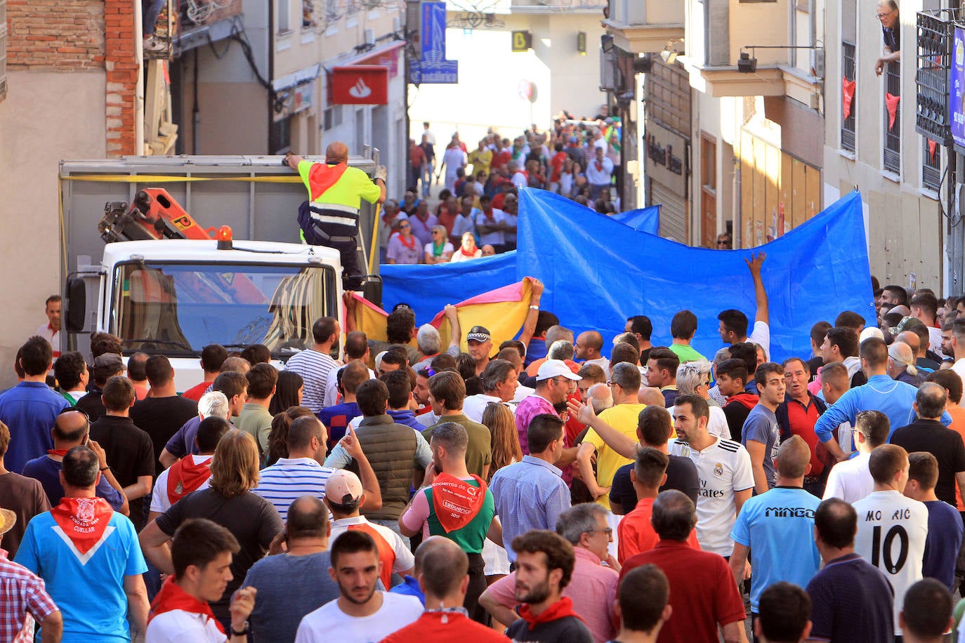 Fotos: Quinto encierro de las Fiestas de Cuéllar