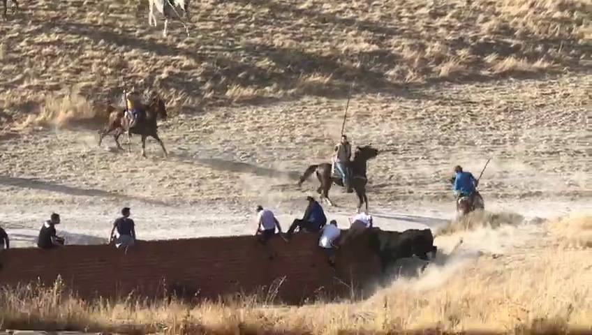 Fotos: Cogida mortal en los encierros de Cuéllar