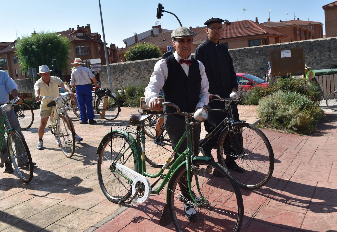 Fotos: Las bicicletas clásicas invaden Aguilar de Campoo