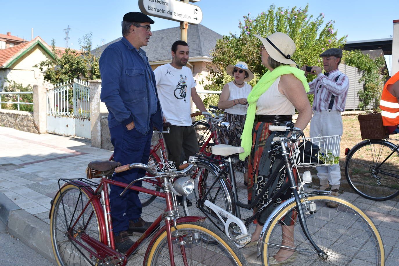 Fotos: Las bicicletas clásicas invaden Aguilar de Campoo