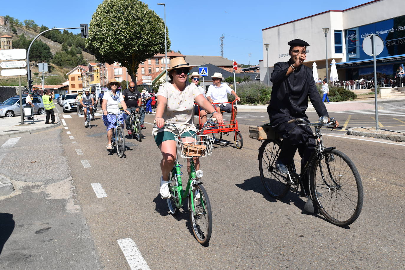 Fotos: Las bicicletas clásicas invaden Aguilar de Campoo