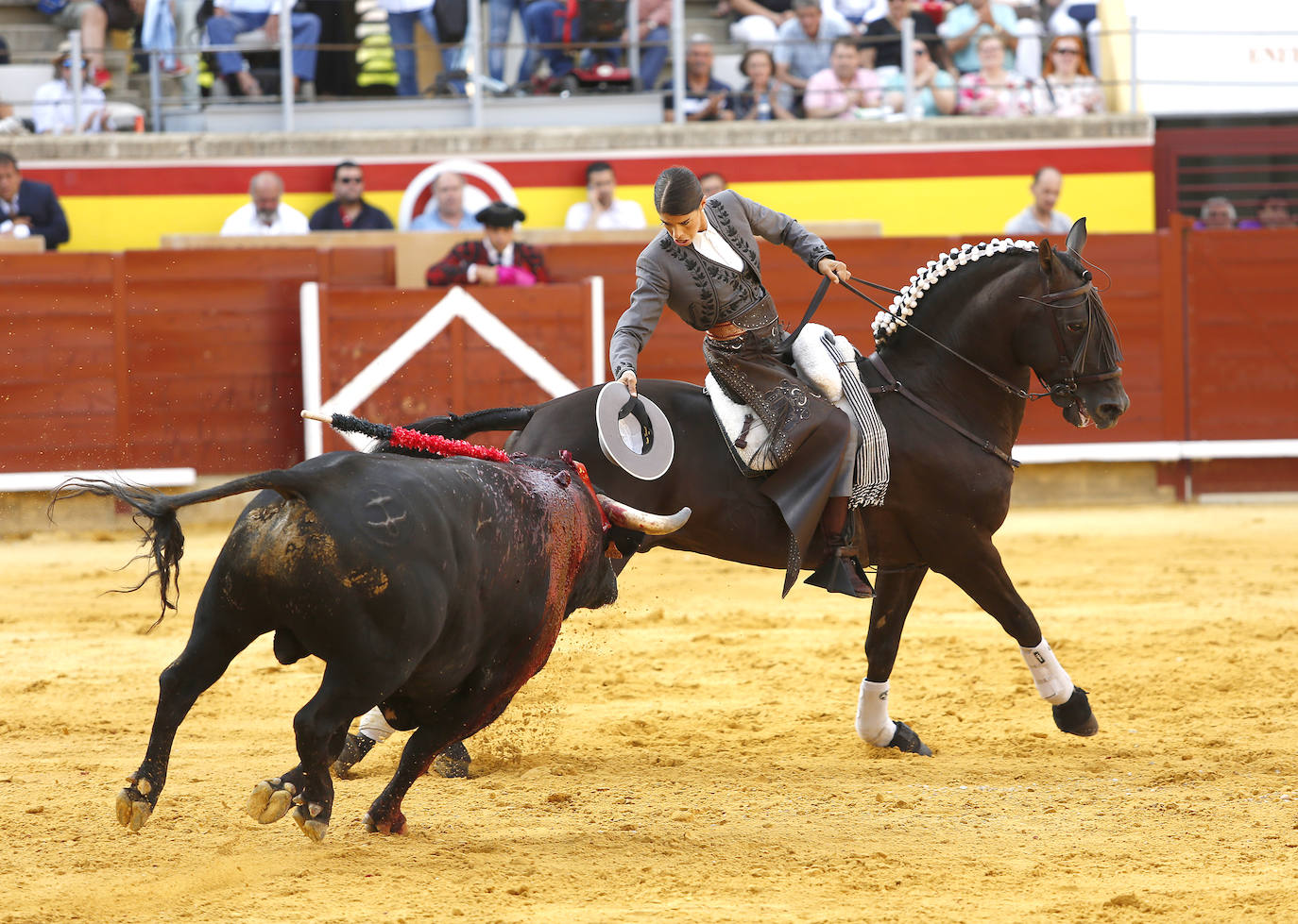 Fotos: Corrida de rejones en Palencia