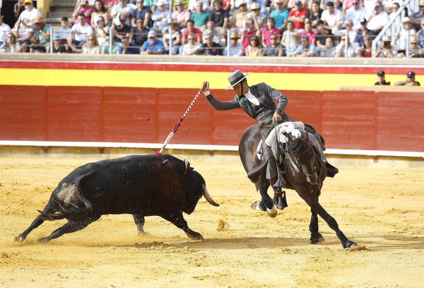 Fotos: Corrida de rejones en Palencia