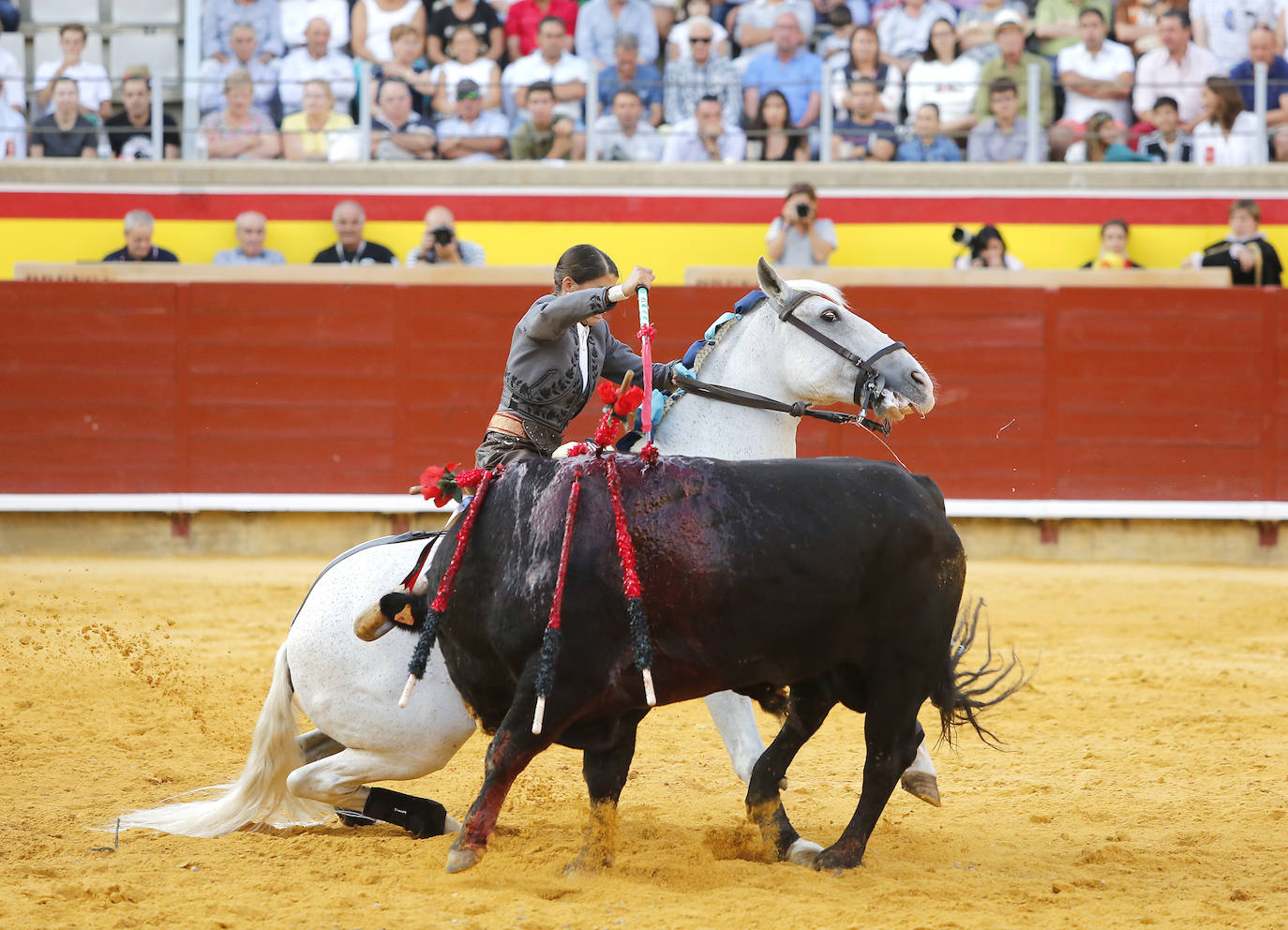 Fotos: Corrida de rejones en Palencia