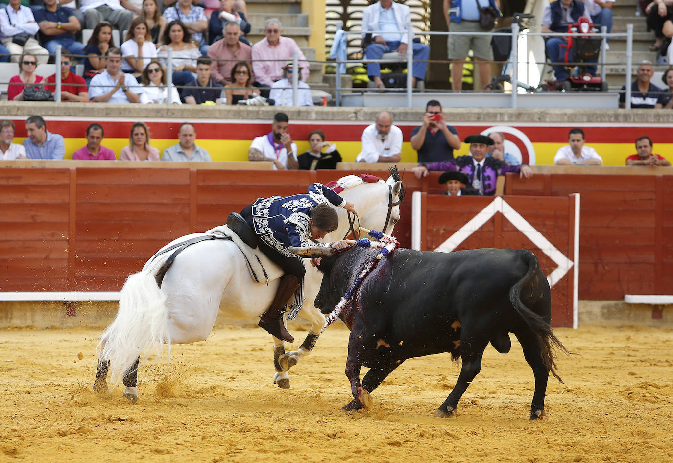 Fotos: Corrida de rejones en Palencia