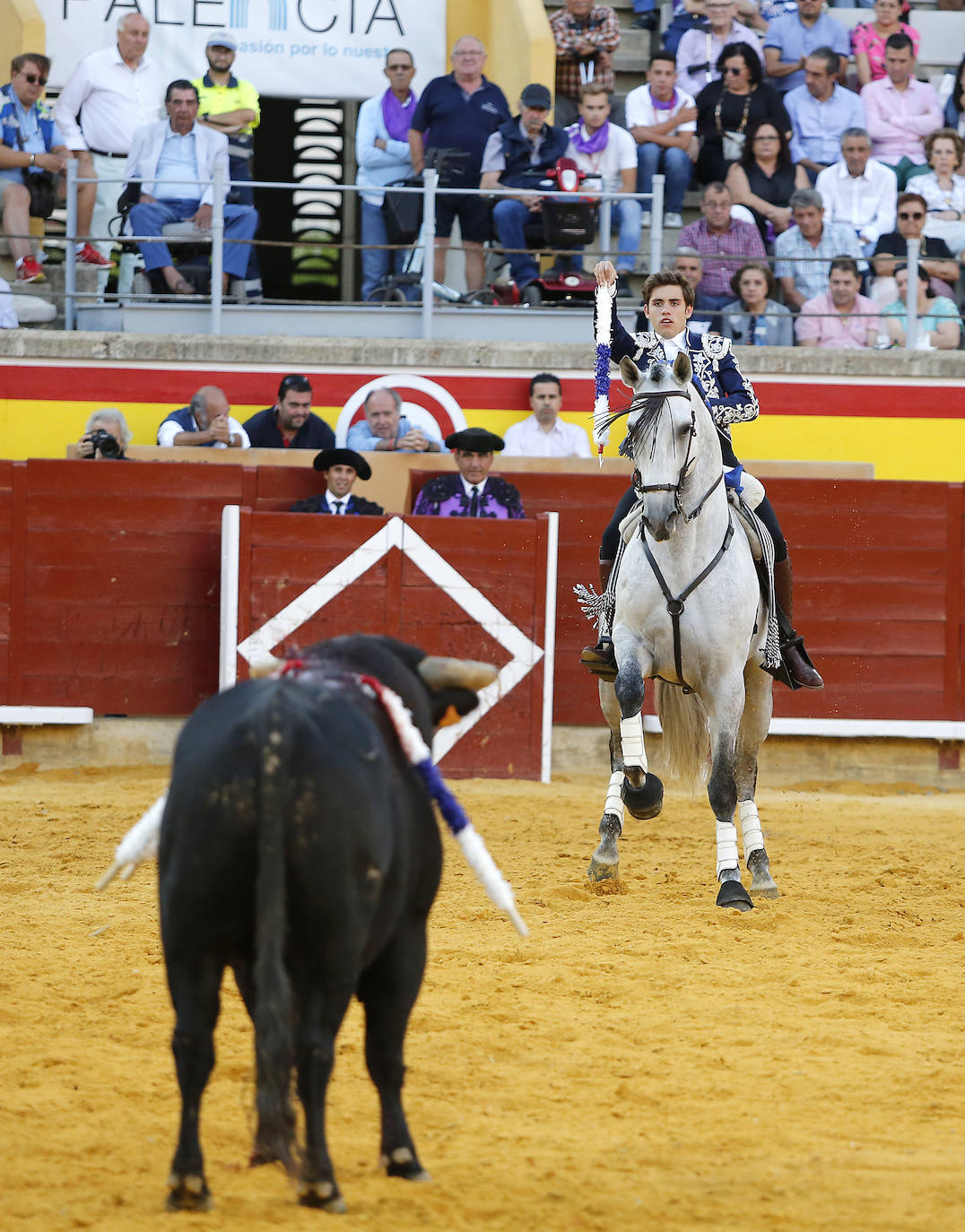 Fotos: Corrida de rejones en Palencia
