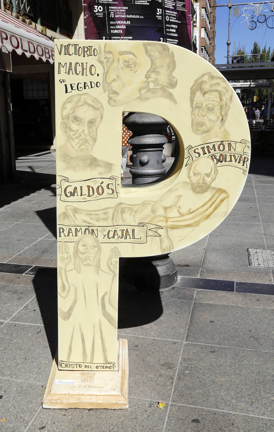 Fotos: &#039;El palomar&#039; gana el concurso &#039;Palencia con P&#039; entre catorce esculturas