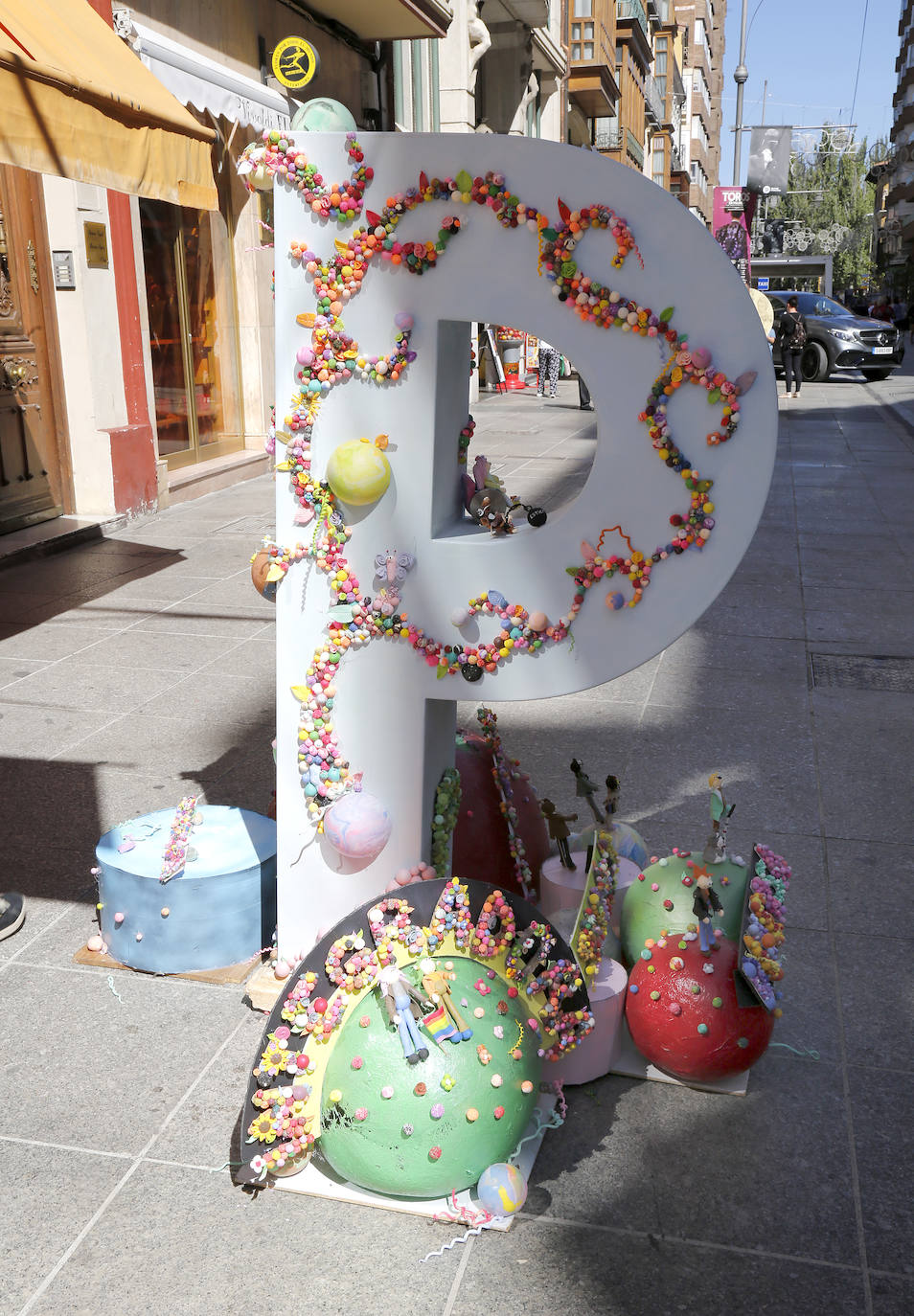 Fotos: &#039;El palomar&#039; gana el concurso &#039;Palencia con P&#039; entre catorce esculturas