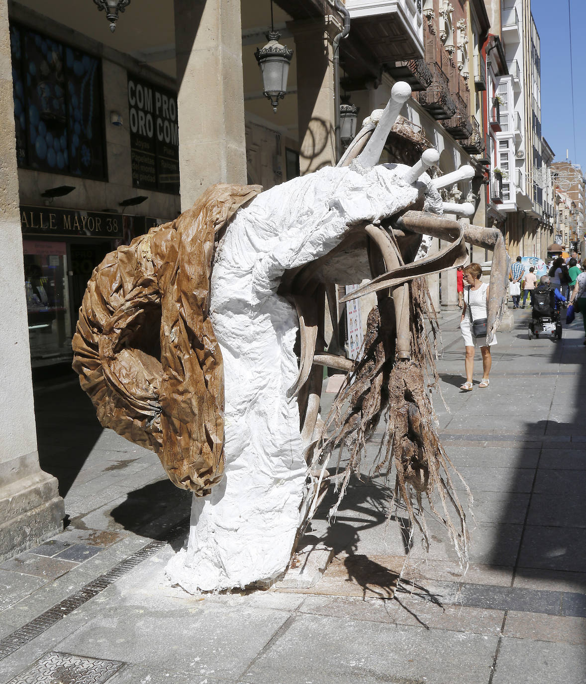 Fotos: &#039;El palomar&#039; gana el concurso &#039;Palencia con P&#039; entre catorce esculturas