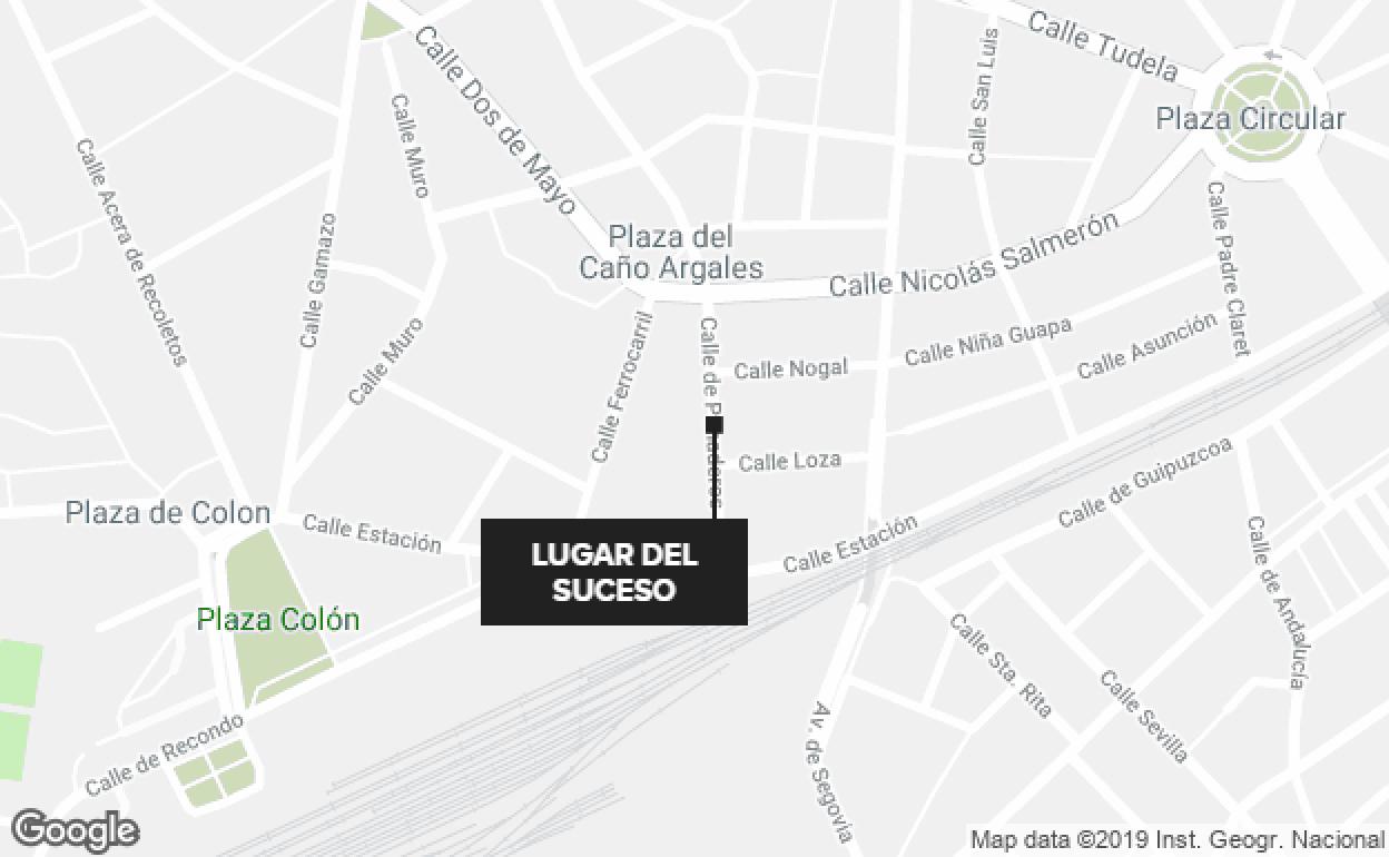 Detenido en Valladolid por asaltar a un anciano en el portal de su casa de la calle Panaderos al que tiró al suelo