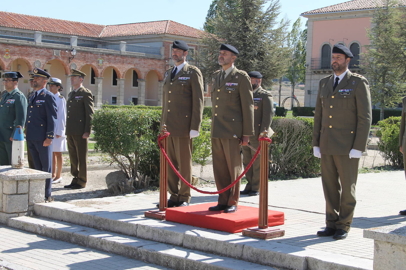 Fotos: El teniente coronel Carlos Palmero, nuevo jefe del Grupo de Caballería Acorazado &#039;Villaviciosa&#039;