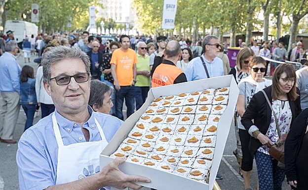 Reparto de la tarta. 