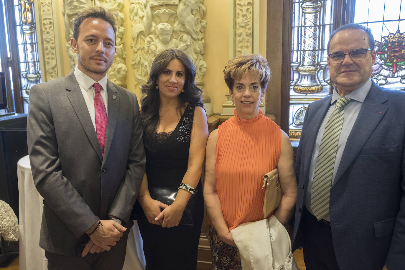 Alejandro Santos, Imelda Rodríguez, María Teresa Bermejo y Cayetano Cifuentes.