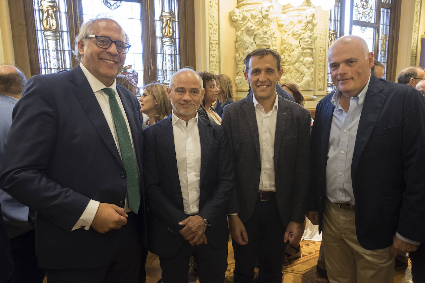 José Antonio Martínez Bermejo, Víctor Caramanzana, Conrado Íscar y Javier Labarga.