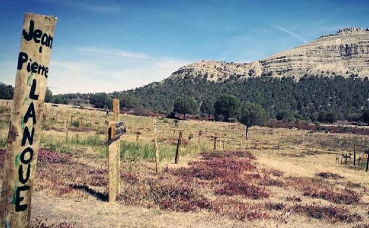 Imagen del Cementerio de Sad Hill recuperado con motivo del 50 aniversario de la película