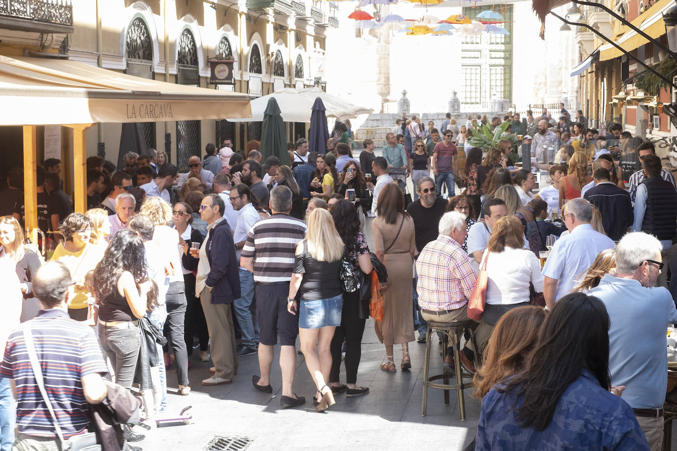 Fotos: Ambiente e inauguración de las casetas de la Feria de Día