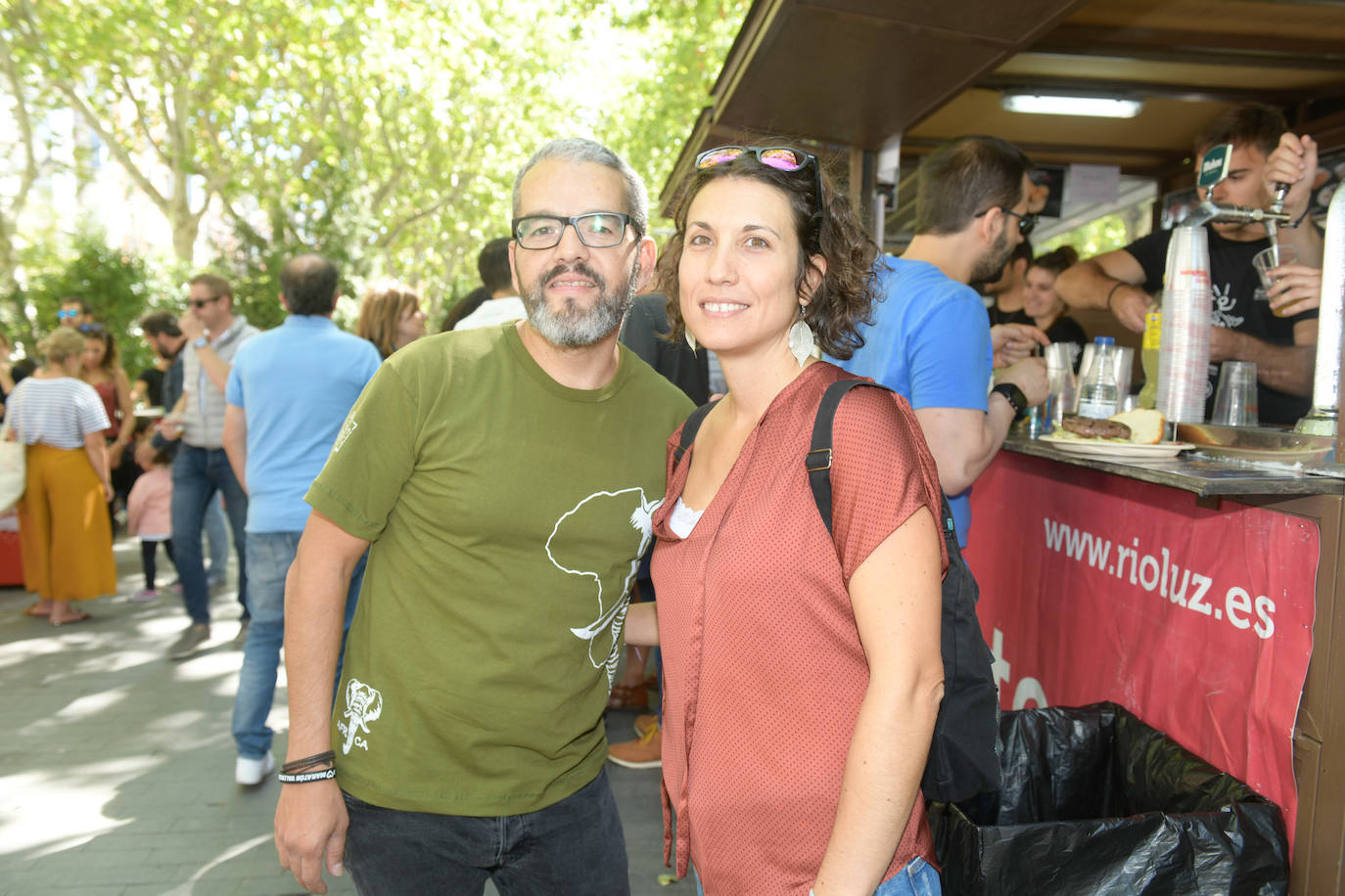Fotos: Ambiente en las casetas de la feria de día