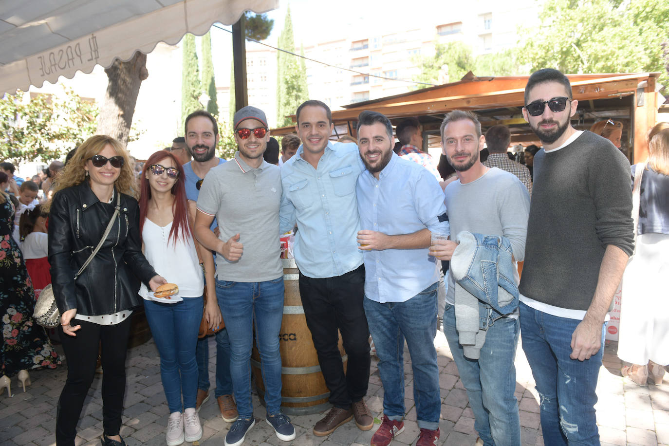 Fotos: Ambiente en las casetas de la feria de día