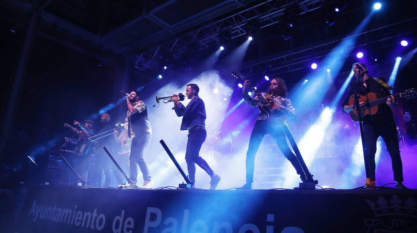 Fotos: Concierto de La Pegatina en las fiestas de Palencia